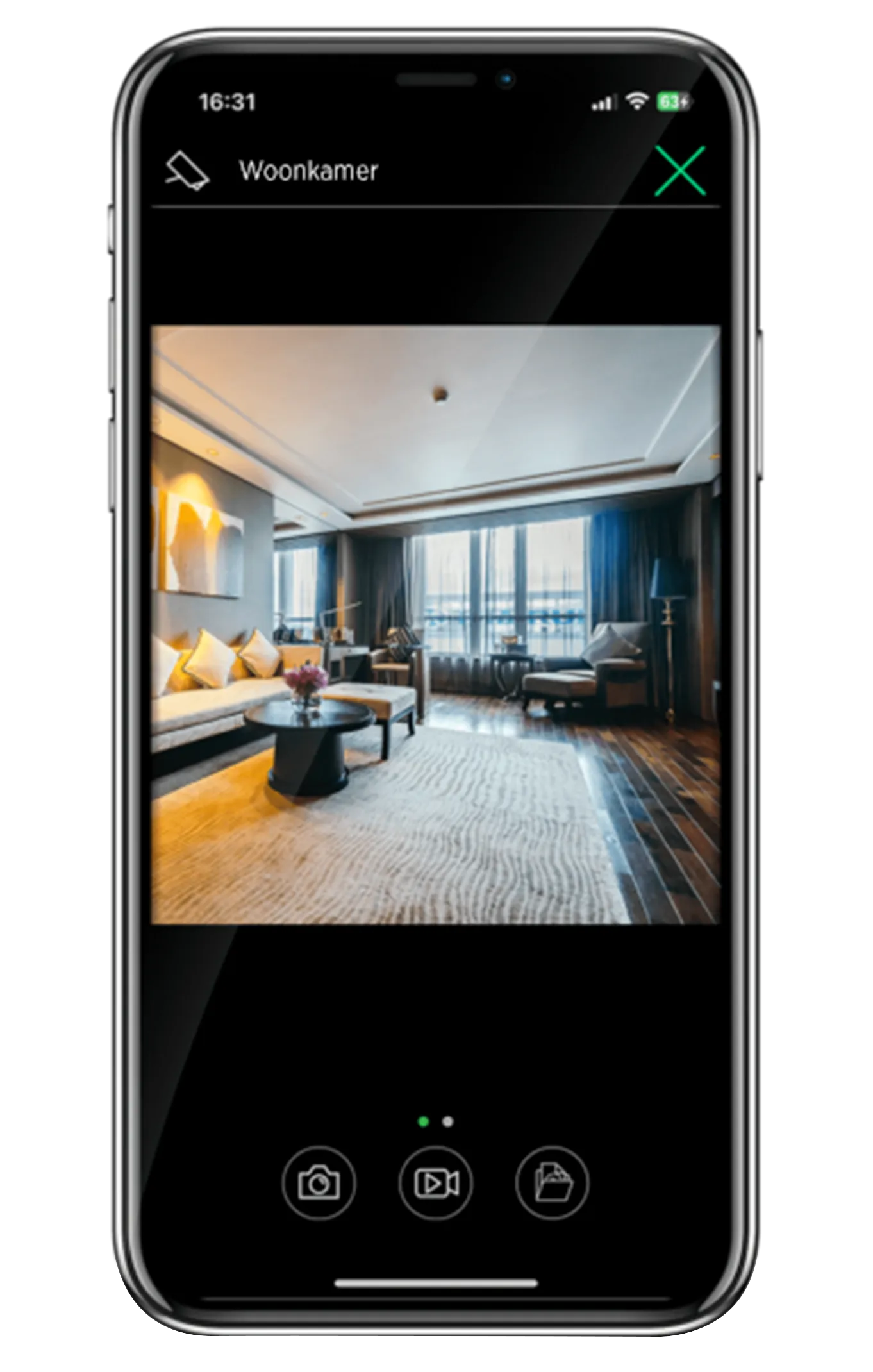 Bekijk-camera-Comelit-app